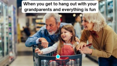 Funny Grandparents Day captions 2025