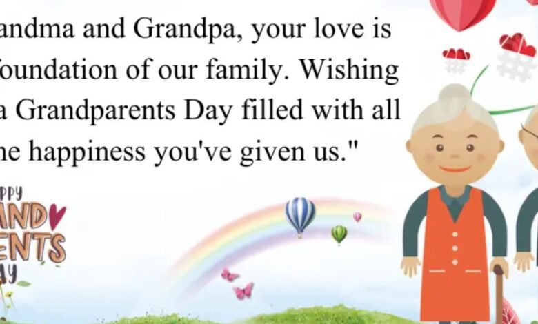 Grandparents Day SMS in English 2025