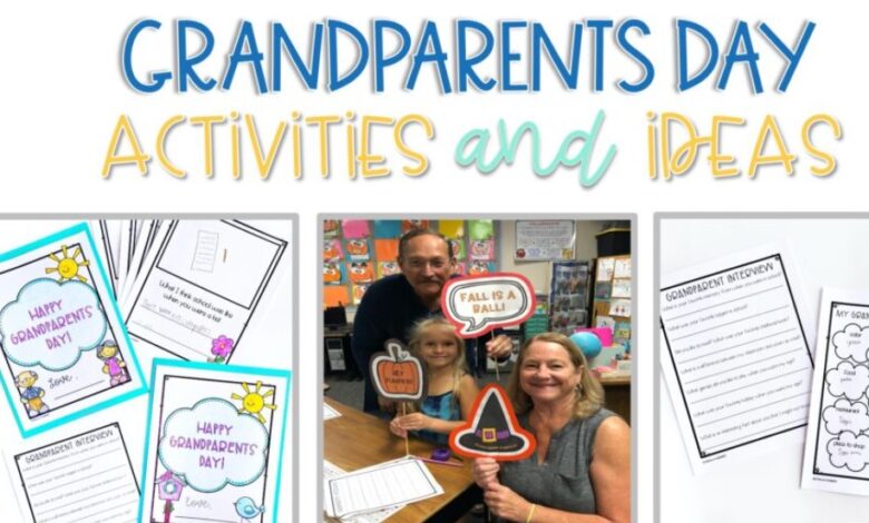 Grandparents Day activities for kids 2025