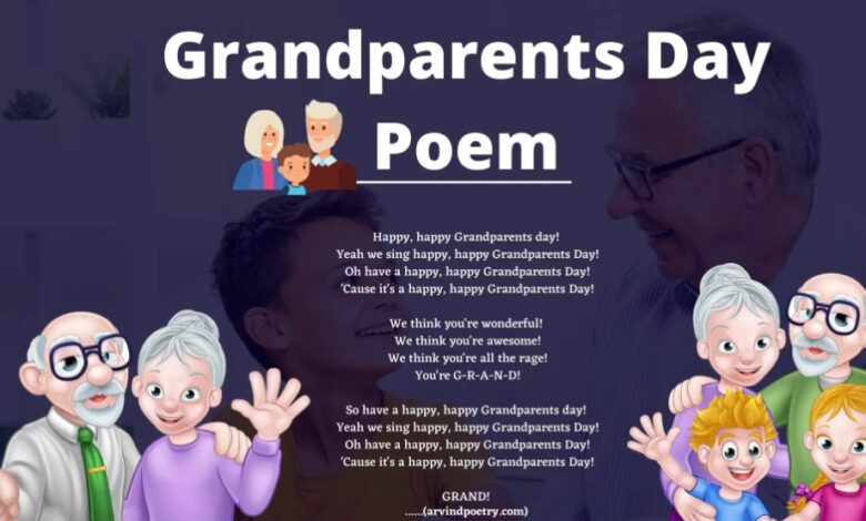 Grandparents Day poems from grandchildren 2025